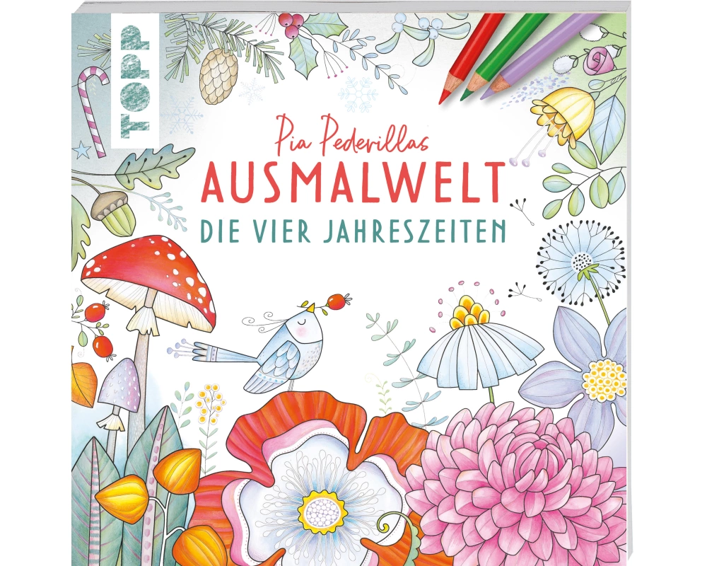 Pia Pedevillas Ausmalwelt - Die vier Jahreszeiten