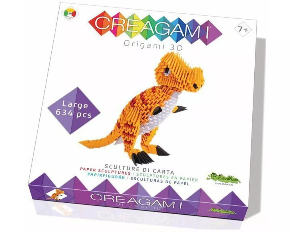 CREAGAMI - Origami 3D T-Rex 634 Teile