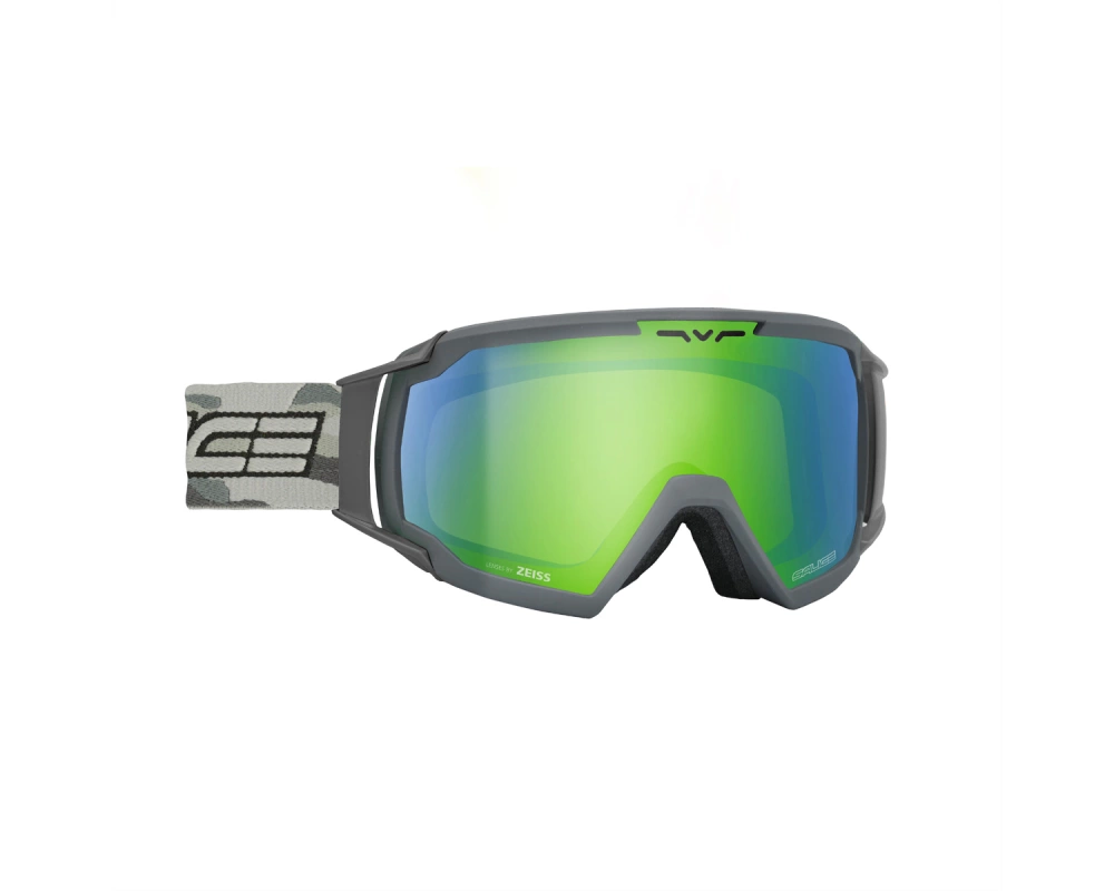 Salice Occhiali Skibrille 618DARWF, Charcoal Camo / Da V RW Green