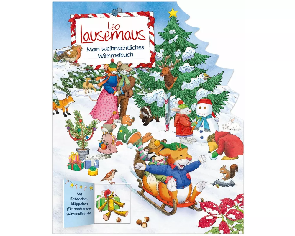 Leo Lausemaus - Mein weihnachtliches Wimmelbuch