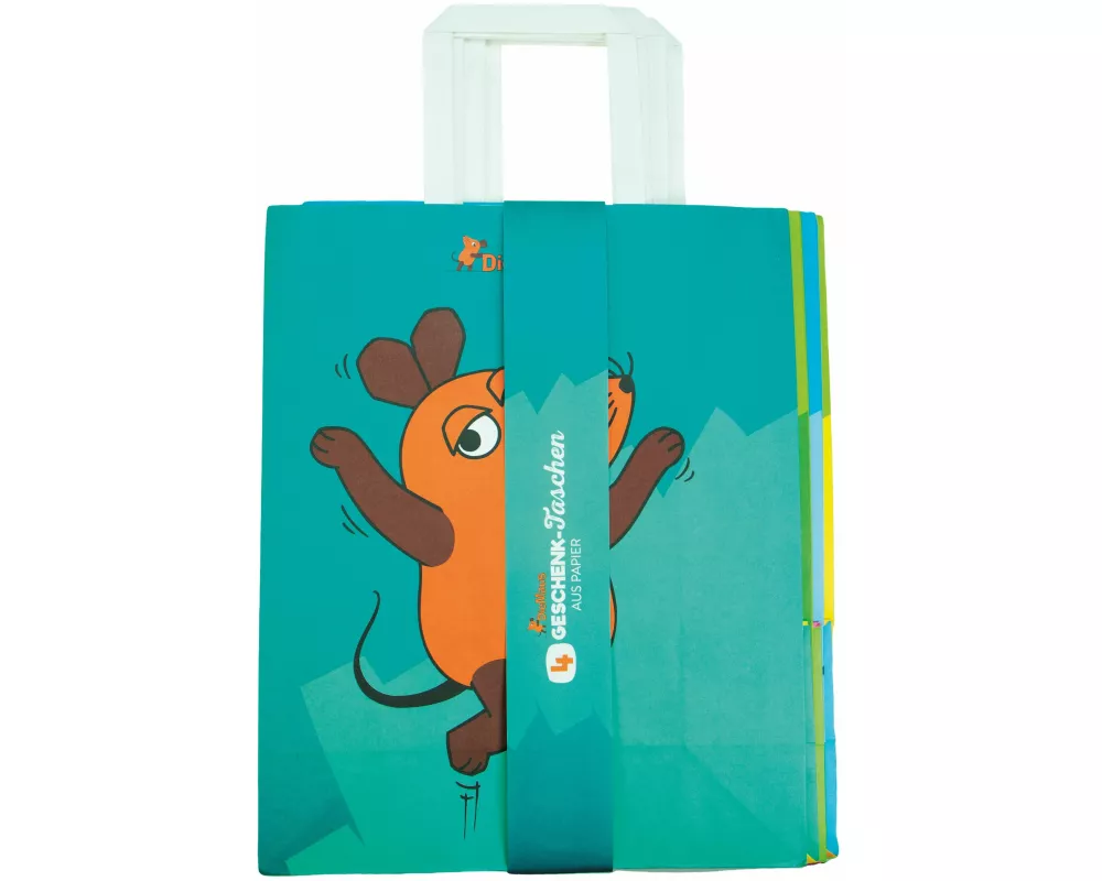 Trötsch die Maus Papiertaschenset groß 4er Set