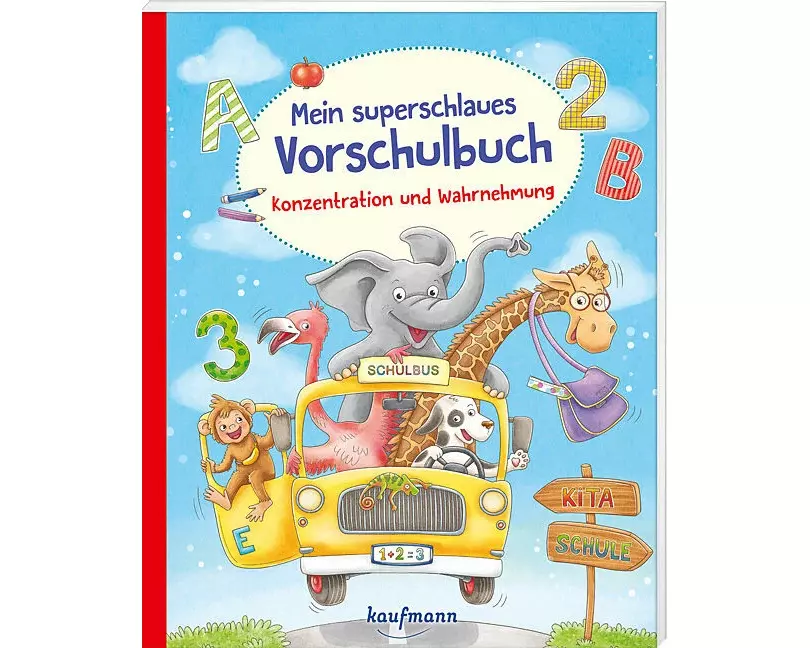 Mein superschlaues Vorschulbuch - Konzentration und Wahrnehmung