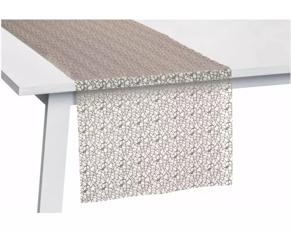 Pichler Tischläufer Network 45 cm x 140 cm, Beige