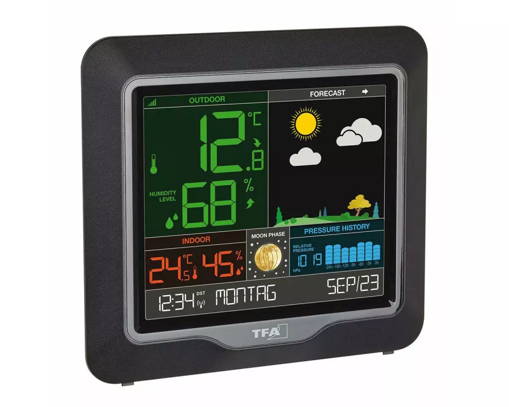 TFA Dostmann Wetterstation Season, Schwarz