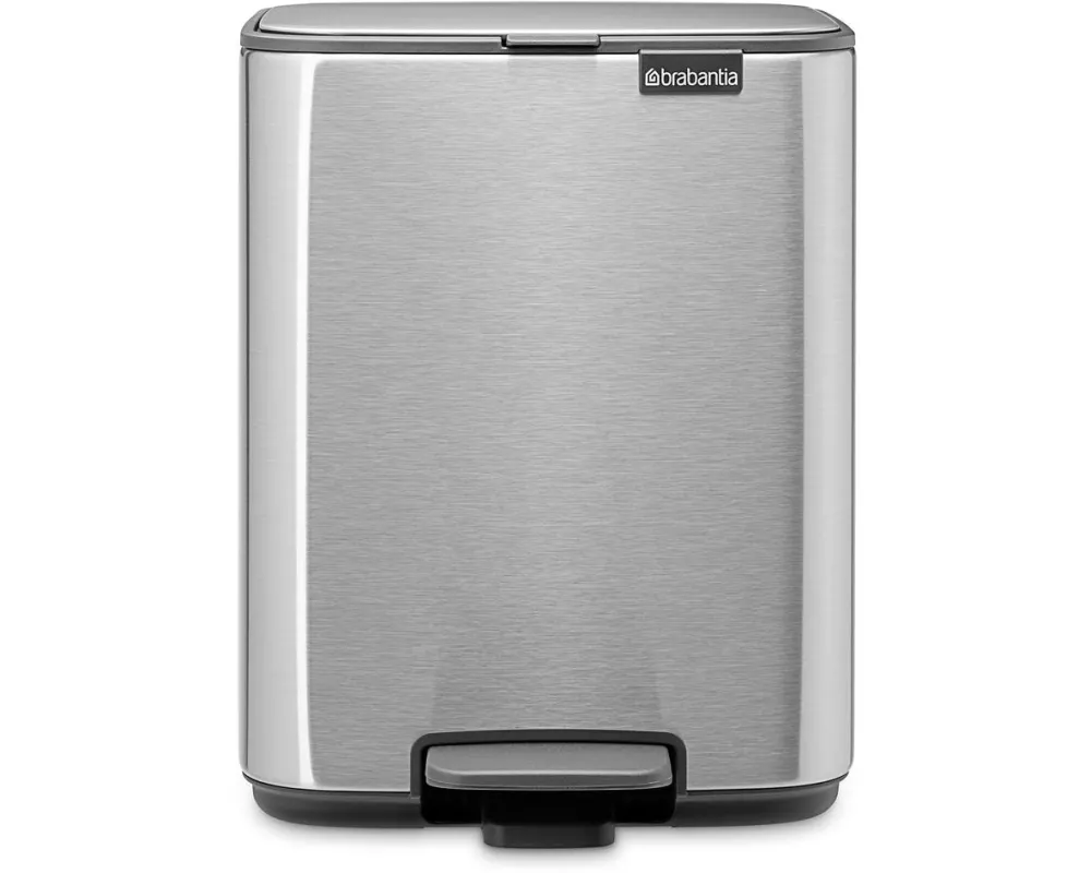 Brabantia Kosmetikeimer Bo 7 l, Silber matt
