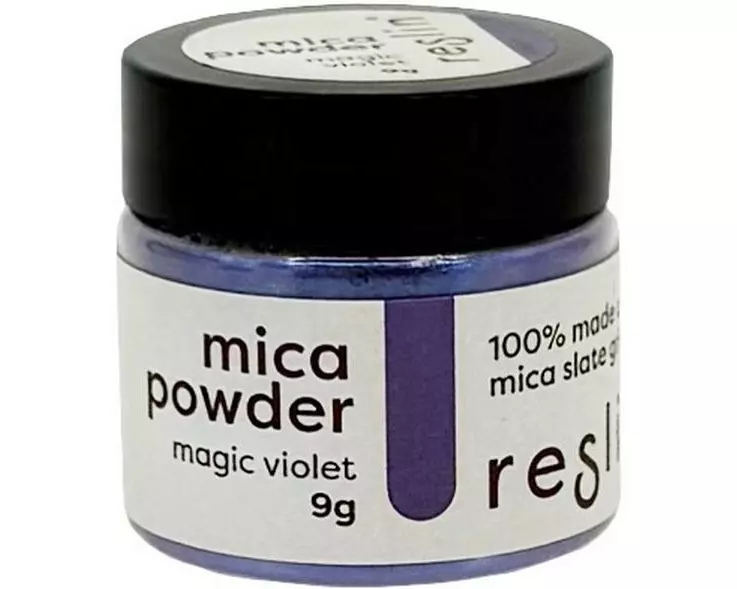 Reslin Mica Pulver 9g Violett