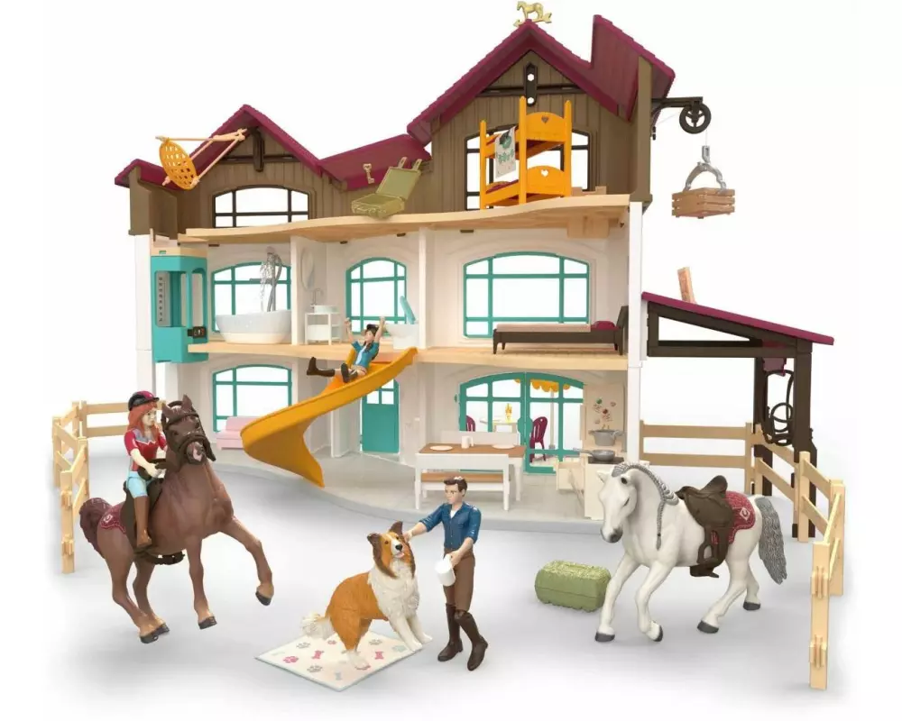 Schleich Lakeside Villa & Paddock Villa mit Paddock