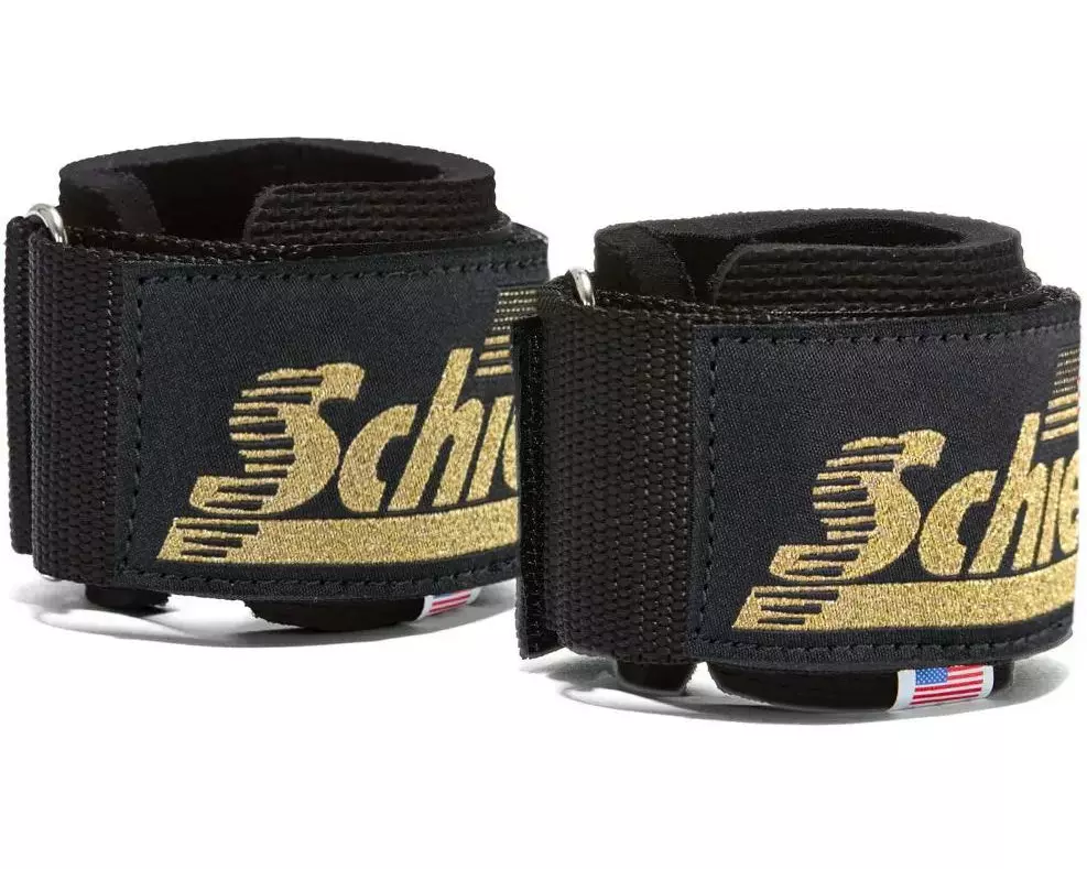 Schiek Sports Handgelenkstützen Schwarz-Gold