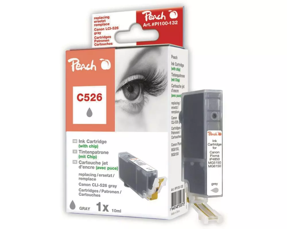 Peach Tinte Canon CLI-526GY Grey