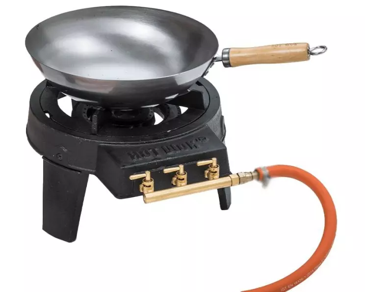 Hot Wok Original 7 kW + Regler & Wok Hochleistungs-Wok-Set