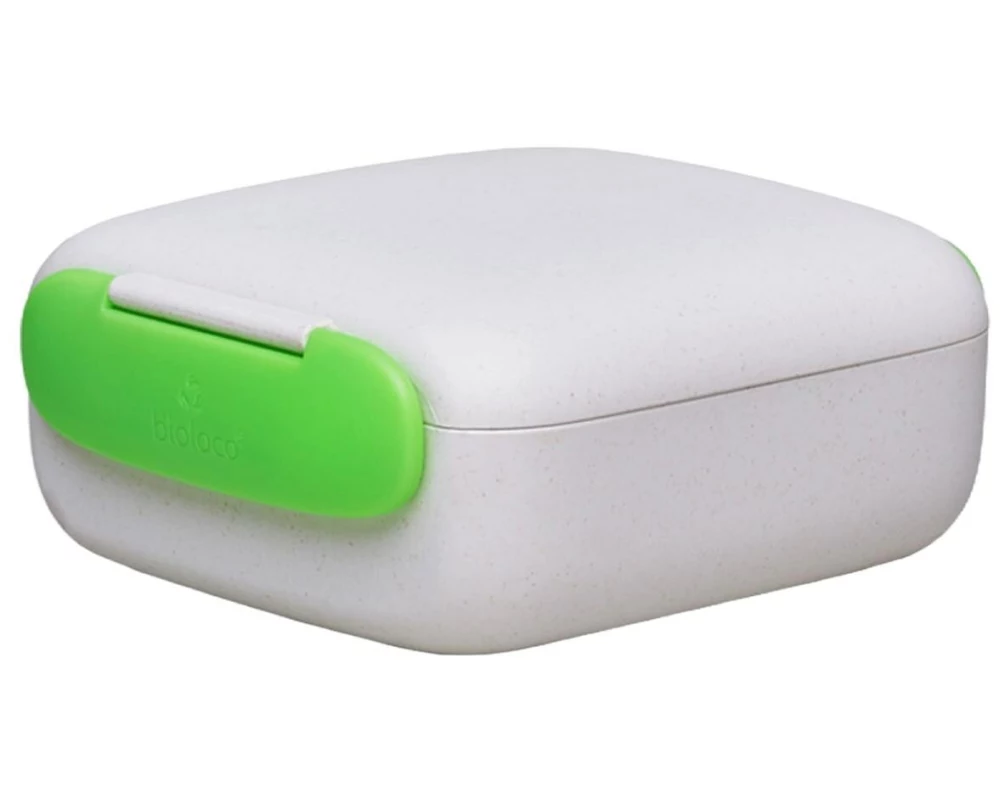 BioLoco Lunchbox Mini square bodacious Grün