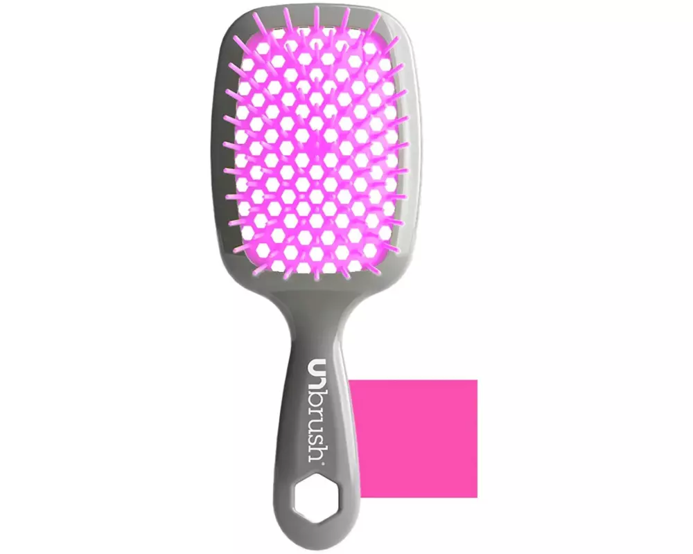 Unbrush Entwirrbürste, Griff grau, Orchid