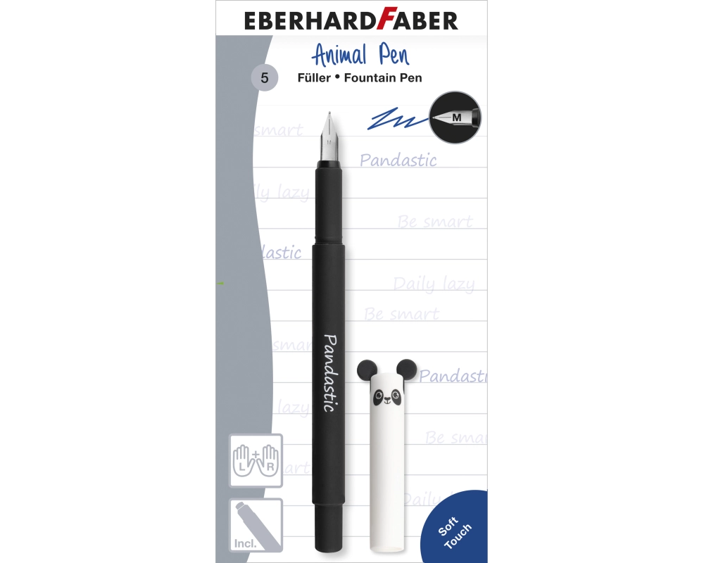 EBERHARD FABER Füllhalter Animal M 551021 Panda