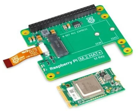 Raspberry Pi KI Kit mit Hailo-8L und M.2 HAT+ für Raspberry Pi 5