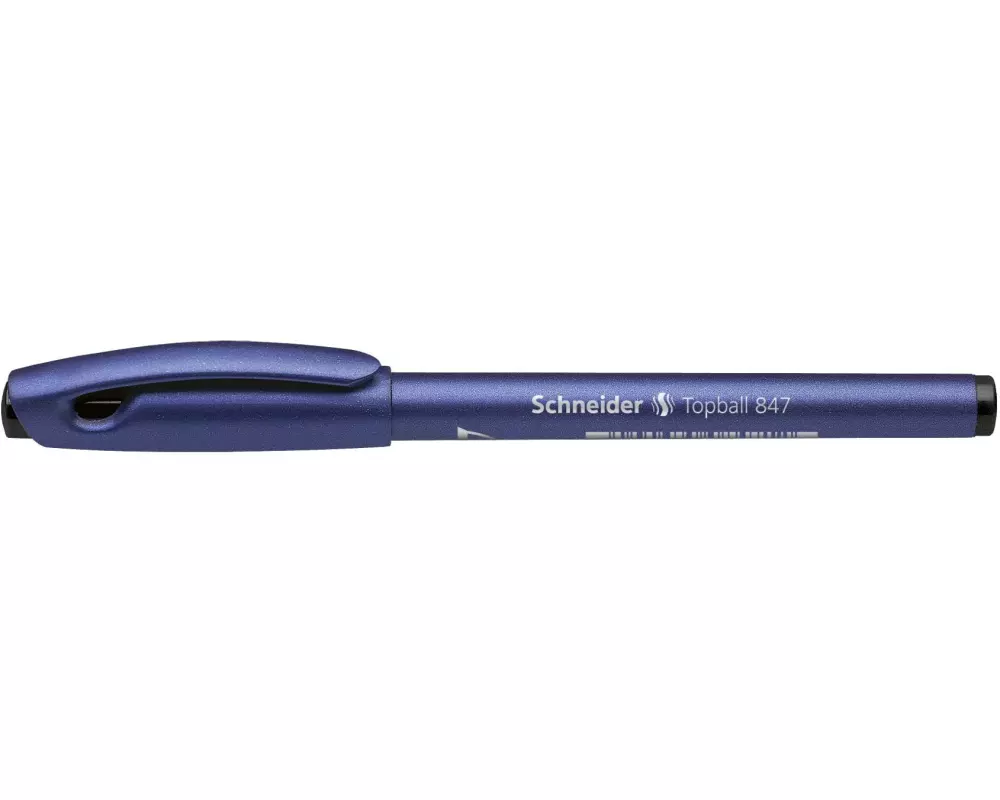 Schneider Rollerball 847 0.5 mm, Schwarz, 10 Stück