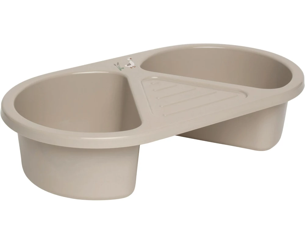 ZEWI bébé-jou Kinder-Waschbecken Soft Spring 2-geteilt Beige