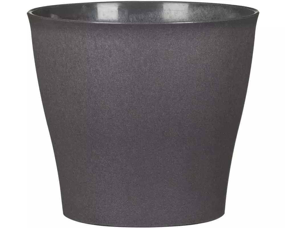 scheurich Blumentopf 19 cm, Dunkelgrau