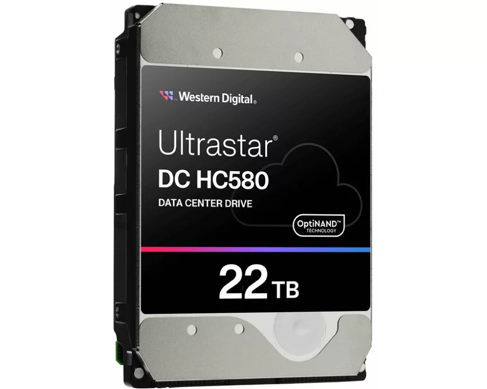 Western Digital ULTRASTAR DC HC580, 3.5inch, 26.1, 22TB, 512, 7200RPM, SATA, ULTRA, 512E, TCG, NP3
