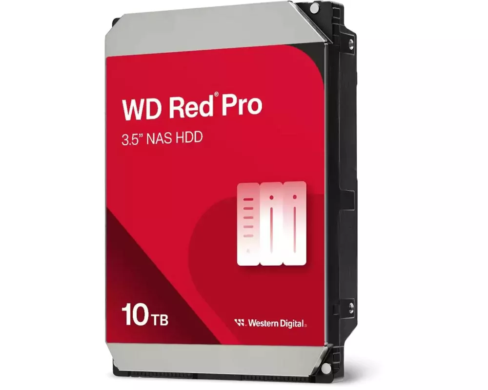 Western Digital Harddisk Red Pro 3.5" SATA 10 TB