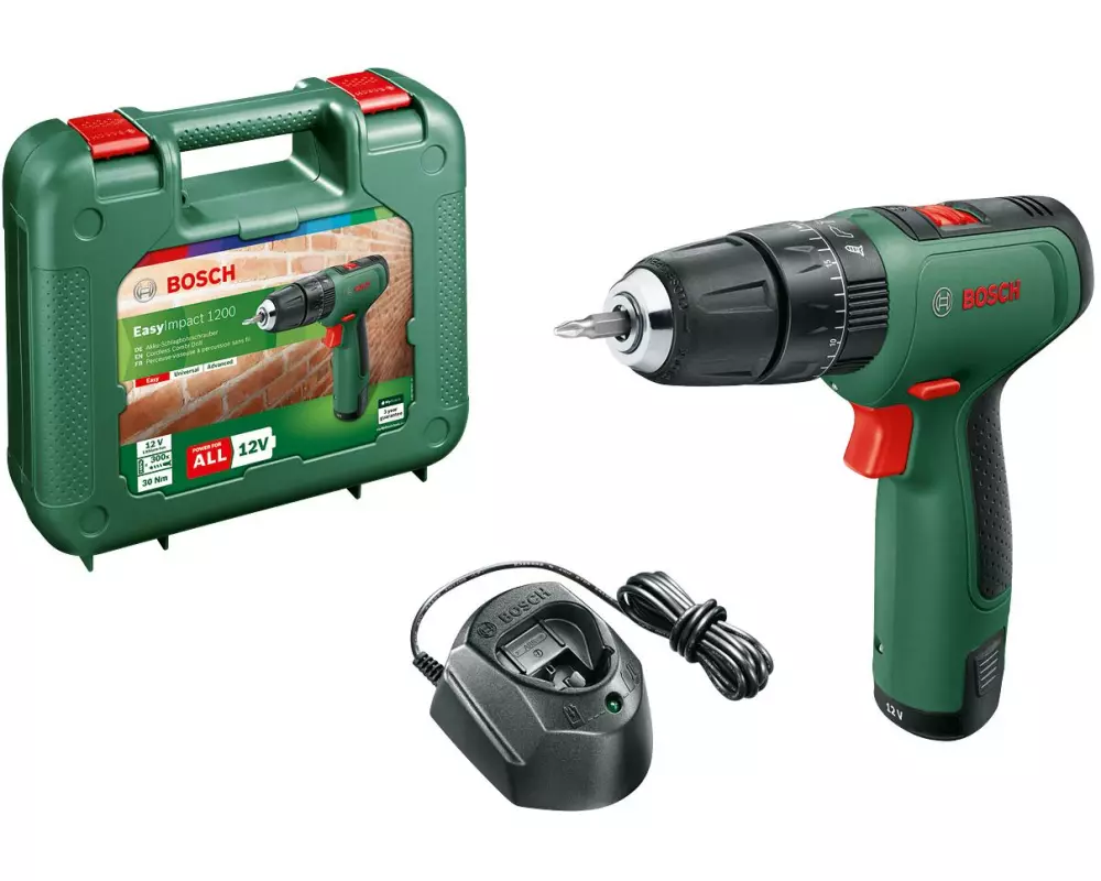 Bosch Akku-Schlagbohrschrauber EasyImpact 1200 Kit