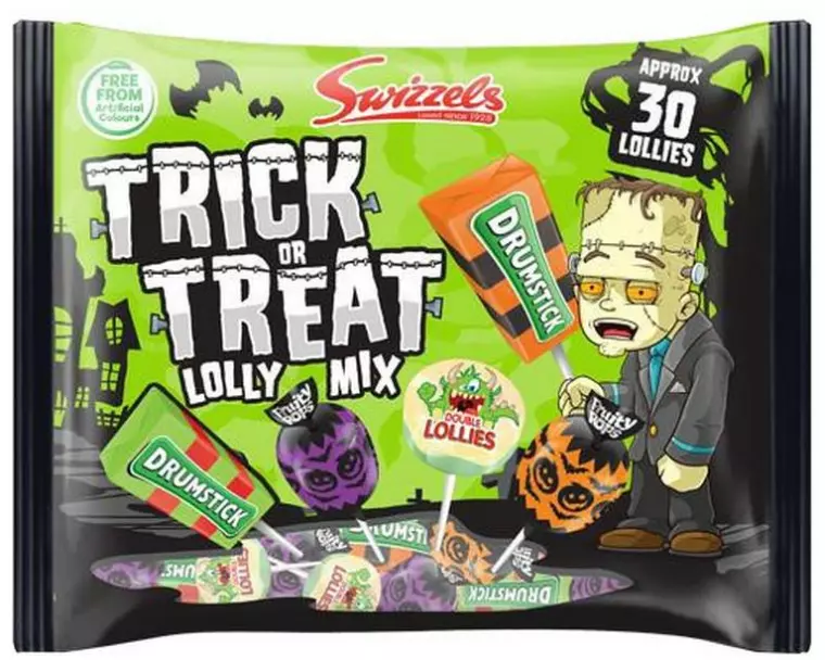 Swizzels Monster Trick or Treat Lollies 330 g