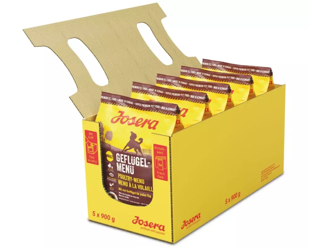 Josera Trockenfutter Geflügel Menü 5 x 0.9 kg