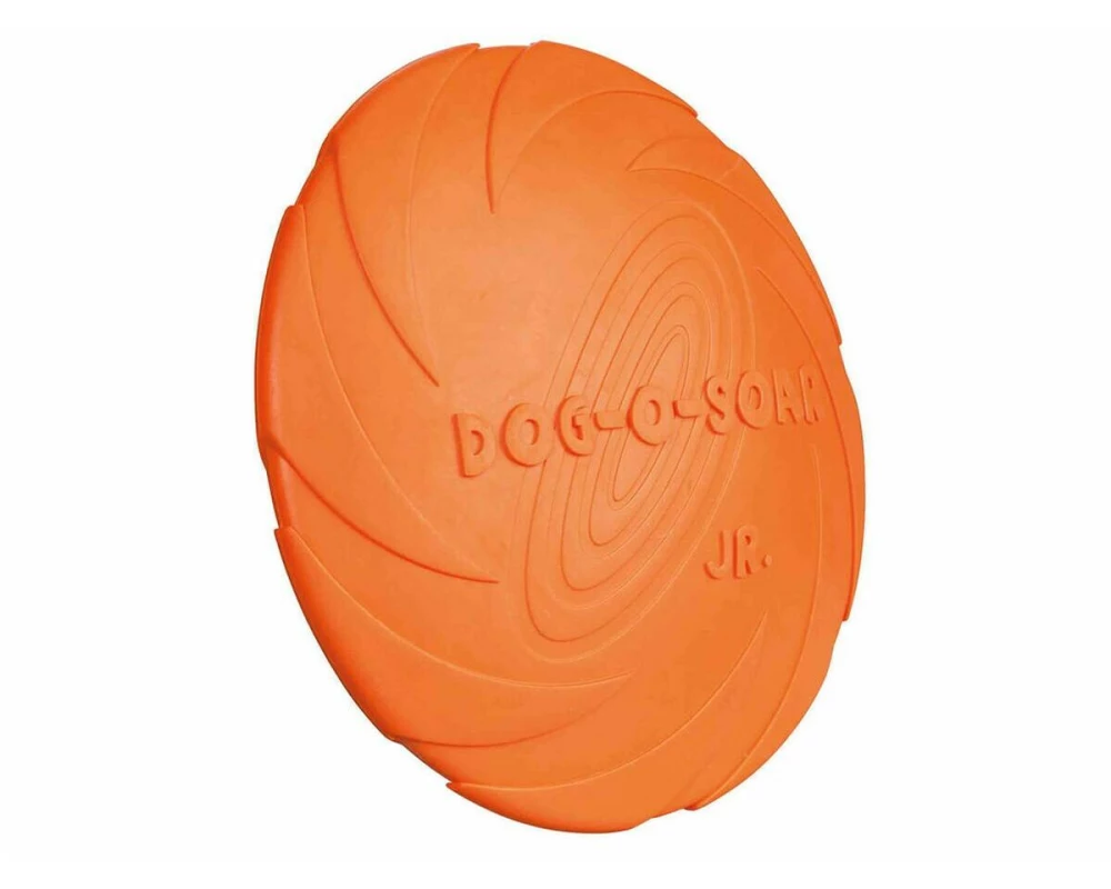 Trixie Dog Disc Hundefrisbee Naturgummi Blau 18 cm