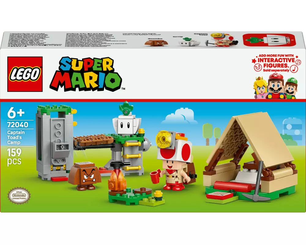 LEGO® Super Mario Kapitän Toad-Camp 72040