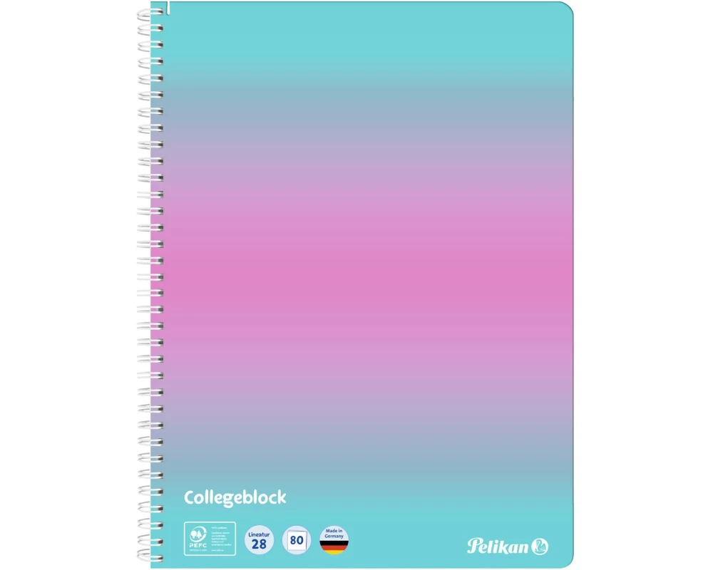 Herlitz Notizblock A4, 80 Blatt kariert