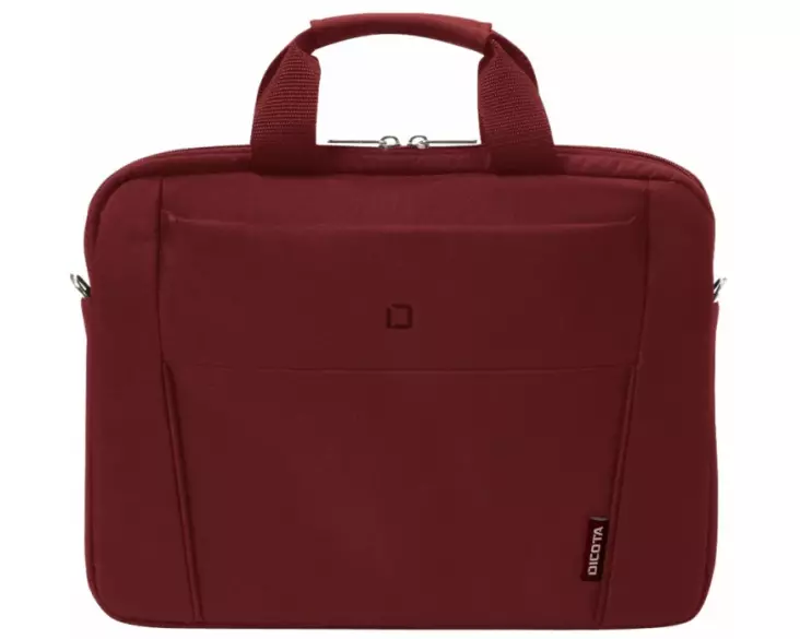 DICOTA Slim Case BASE 13-14.1 inch, red, polyester, device max. 350 x 245 x 30 mm