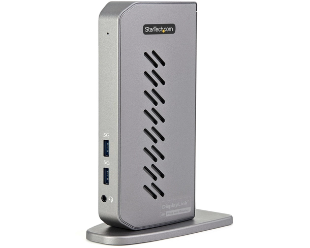 StarTech.com DK30A2DHUUE laptop dock/port replicator Kabelgebunden USB 3.2 Gen 1 (3.1 Gen 1) Type-B Schwarz, Grau