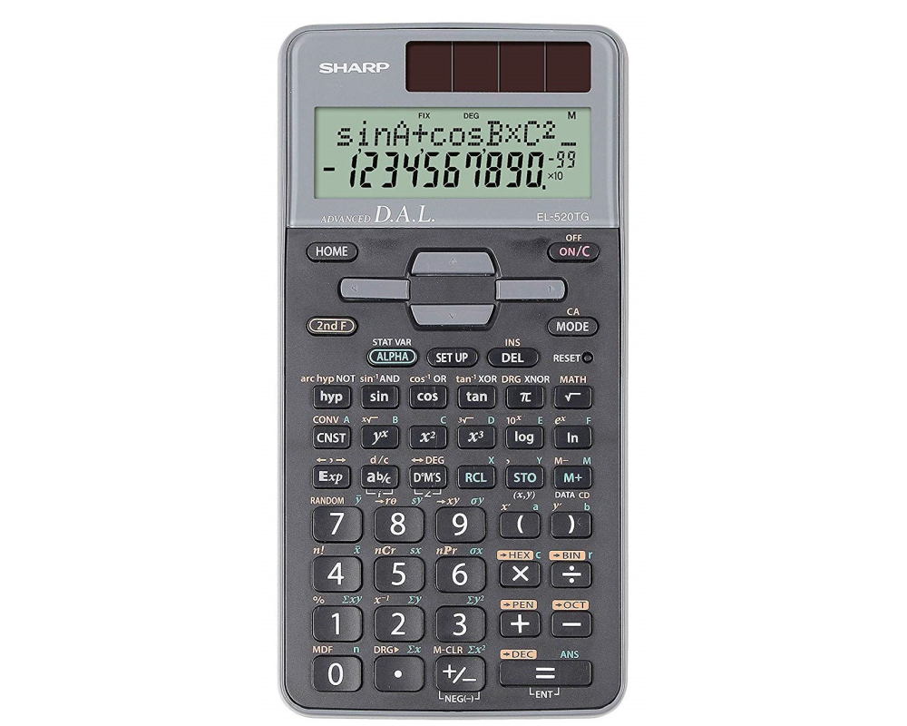 SHARP Rechner wissenschaftlich 520TGGY