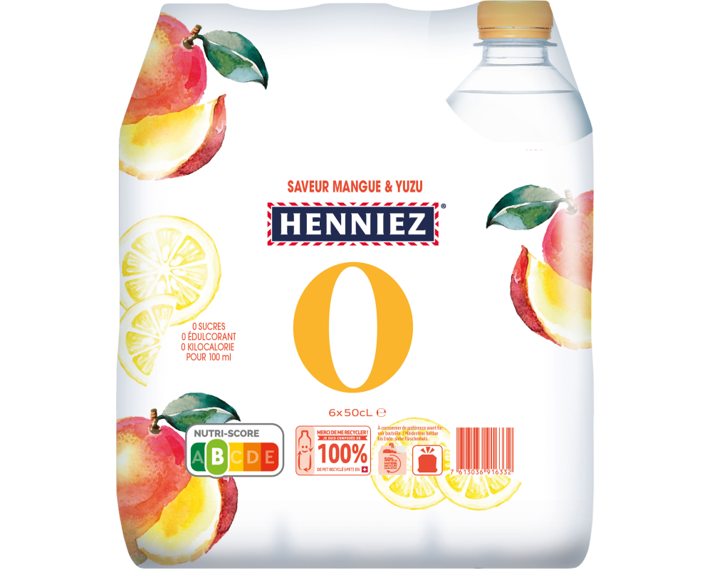 HENNIEZ 0 Mango-Yuzu 12396746 50 cl, 6 Stk.