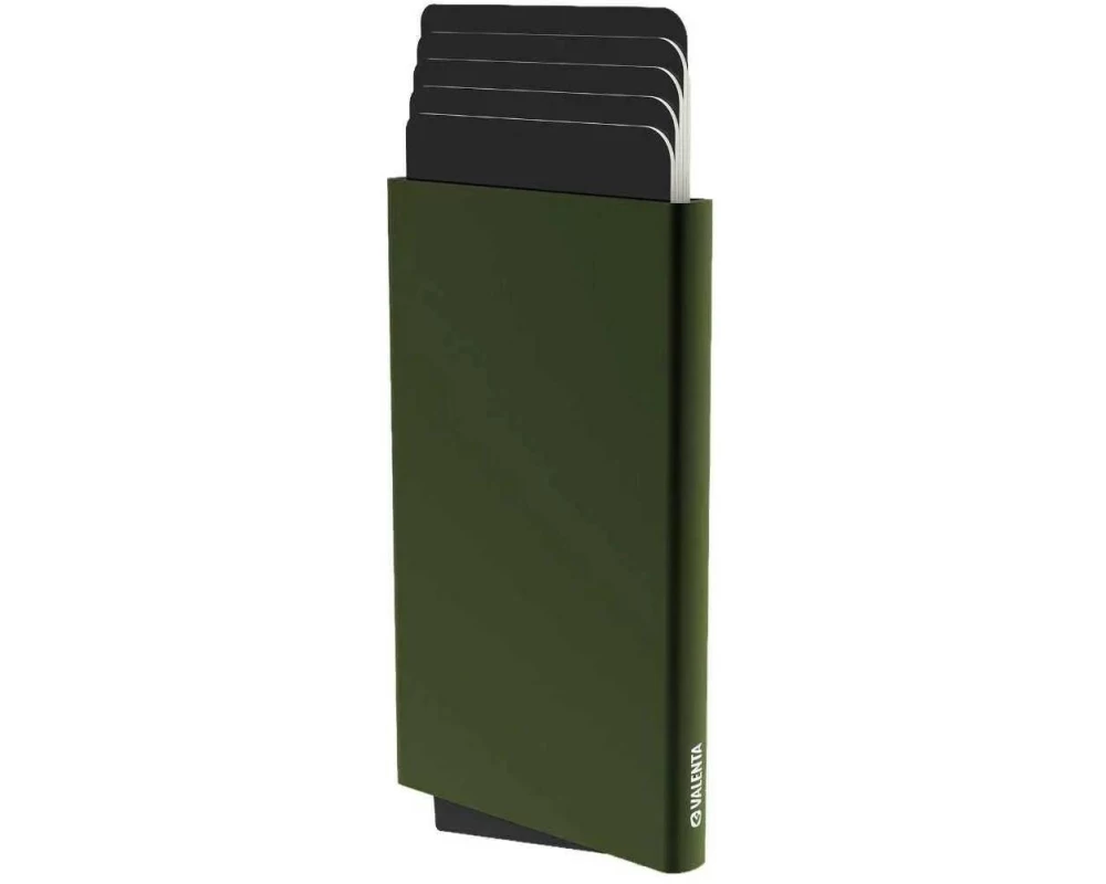Valenta Cardprotector Alu MagSafe Plus Dark Green