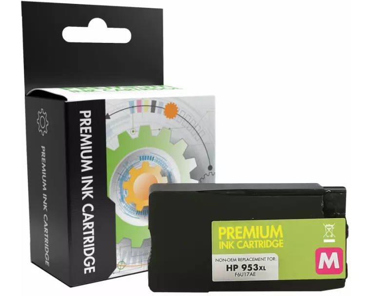 STATIC Ink cartridge compatible with HP F6U17AE 953XL magenta remanufactured 1.600 pages