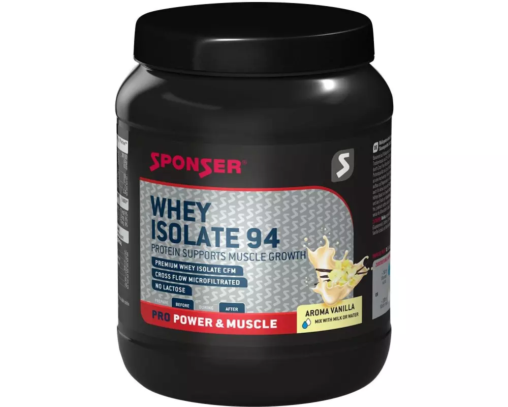 Sponser Pulver Whey Isolate 94 Vanille 425 g