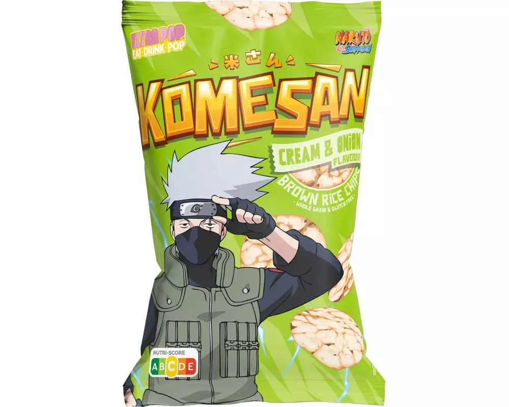 Ultrapop Chips Rice Kakashi Cream & Onion 60 g