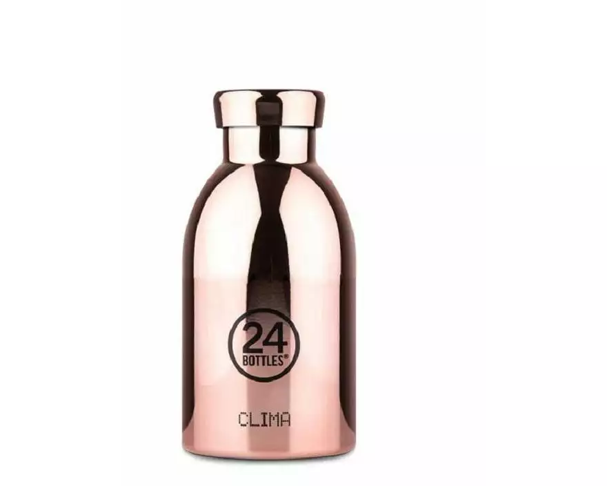 24Bottles Thermosflasche Clima 330 ml, Rose Gold