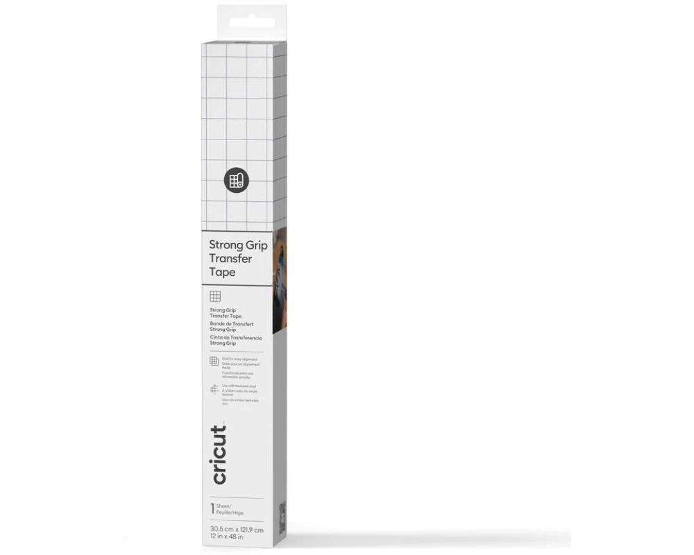 Cricut Transferfolie Klar 30.5 x 370 cm, 1 Stück, Transparent