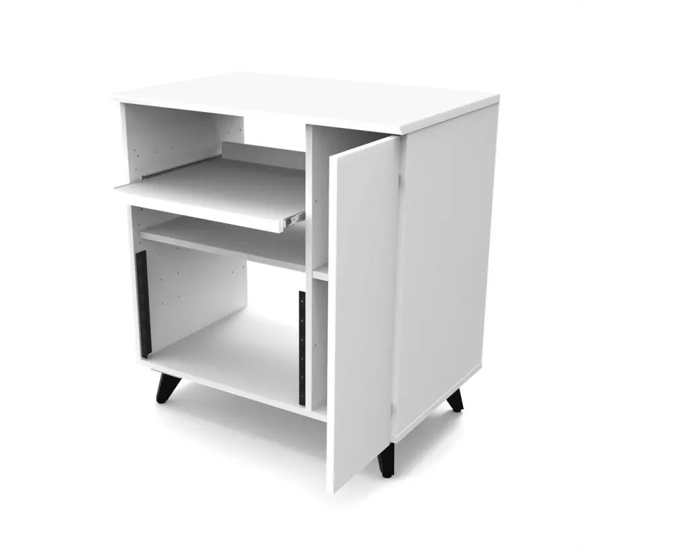 Glorious Erweiterung Modular Side Rack – Weiss