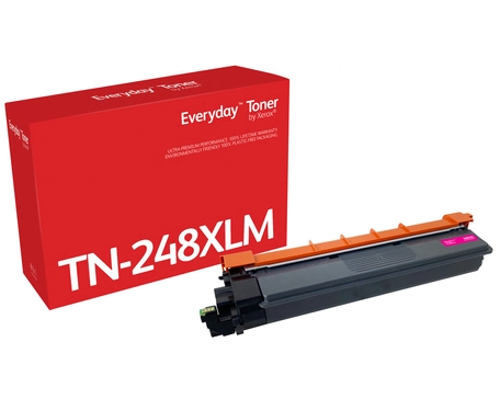 Everyday Magenta Toner by compatible with Brother TN248XLM, High capacity. Colour toner page yield: 2300 pages, Printing colours: Magenta, Quantity per pack: 1 pc(s)
