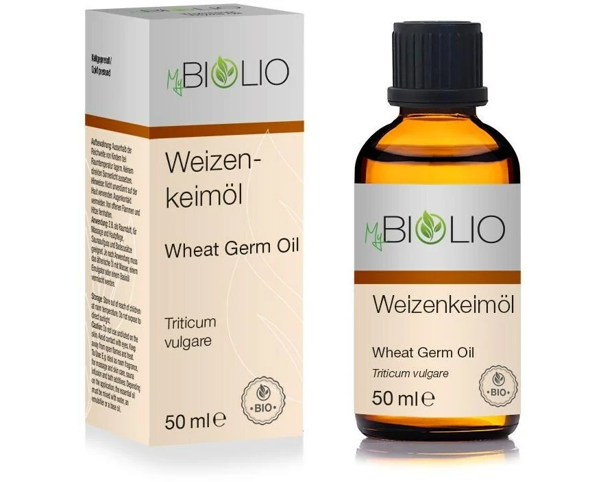 MyBIOLIO Weizenkeimöl Körperöl 50 ml1 Stück
