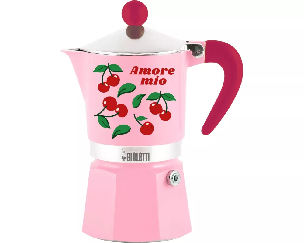 Bialetti Espressokanne Moka Rainbow Cherries Für 3 Tassen