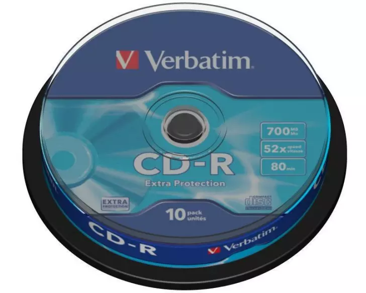 Verbatim CD-R 0.7 GB, Spindel (10 Stück)