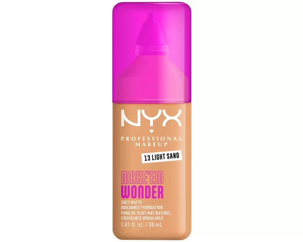 NYX Professional Makeup Foundation Make em Wonder 13 Light Sand