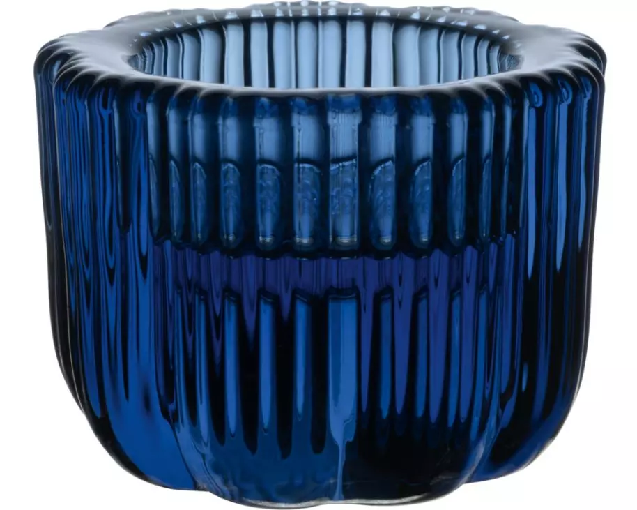 Villeroy & Boch Kerzenständer Fleur 6 Stück, Blau