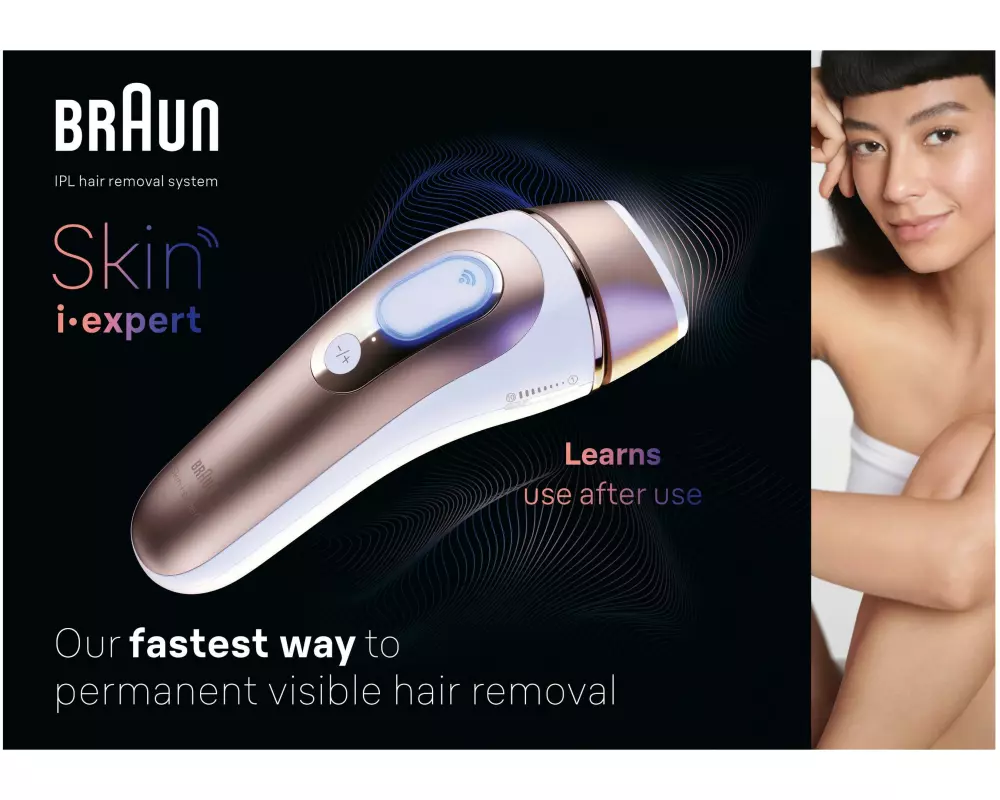 Braun Skin i·expert PL7147 IPL-Haarentferner mit App-Steuerung
