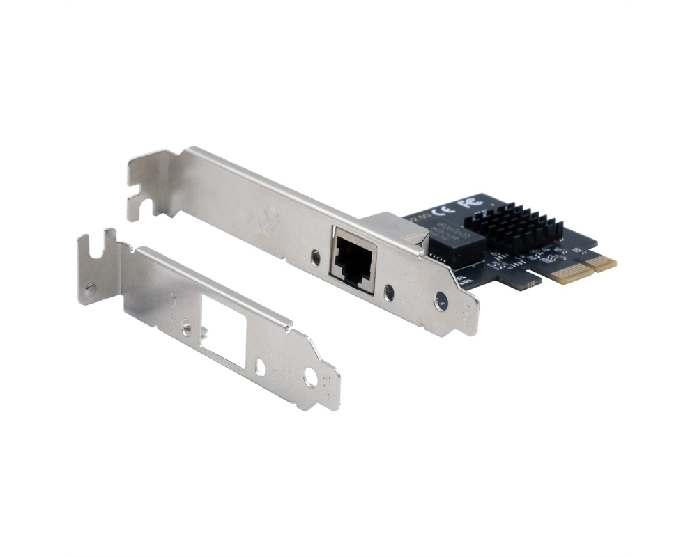 EXSYS EX-60111 1-Port 2.5Gigabit PCIe Netzwerkkarte