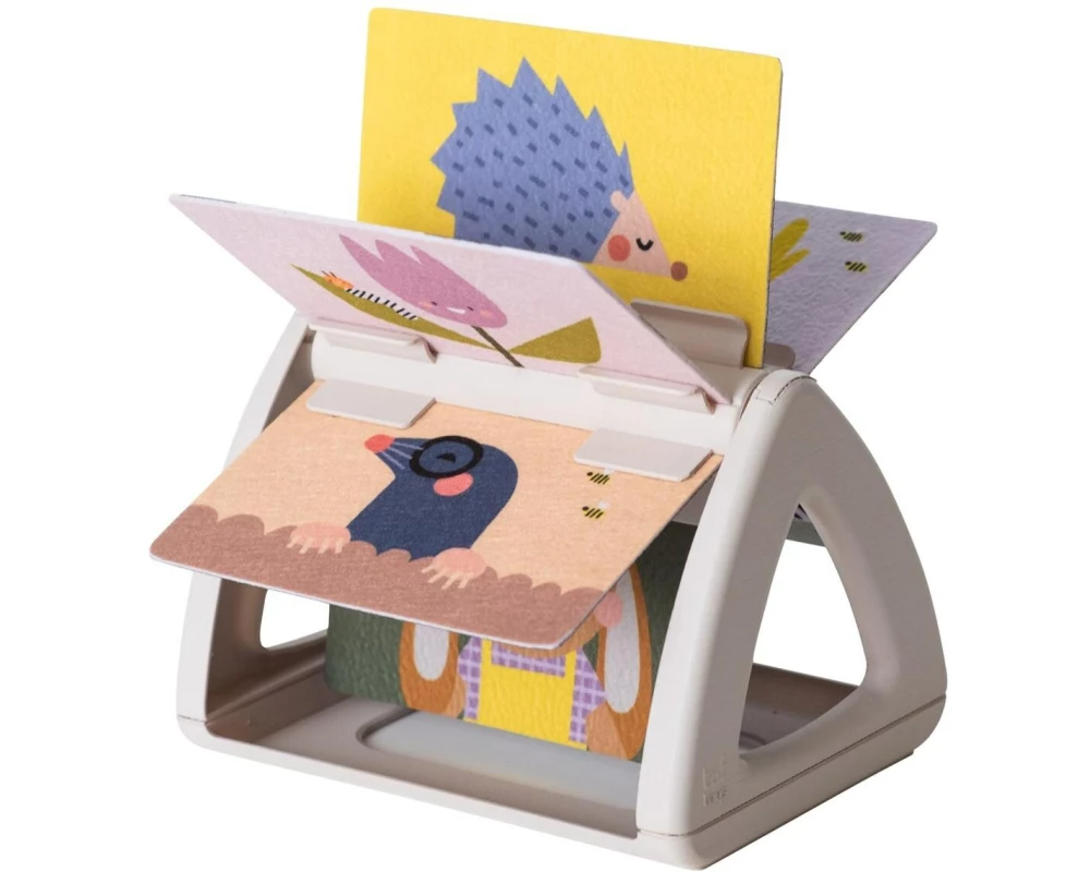 TAF-TOYS Drehbares Babybuch 0M+