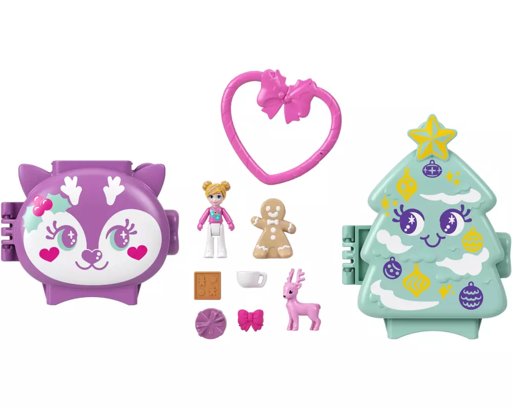 Polly Pocket Spielset Winter Holiday Schatulle